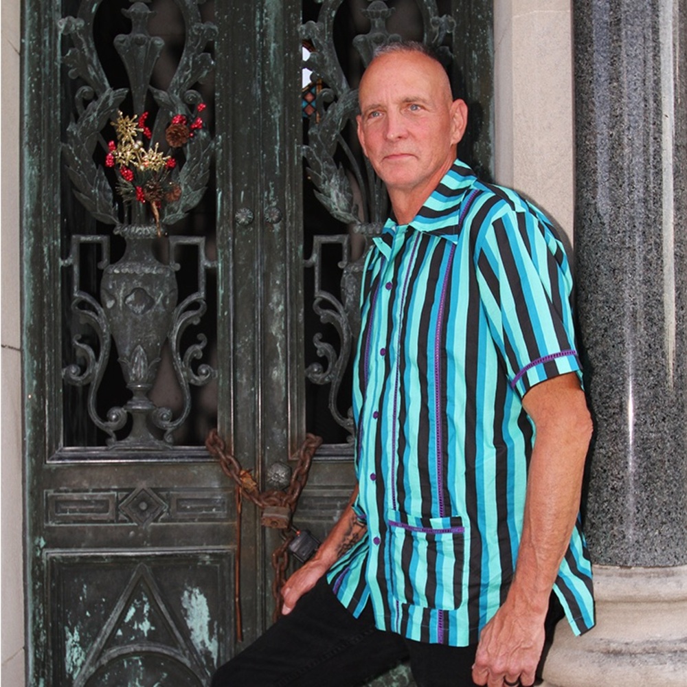 Haunted House Stripe Cocktail Shirt